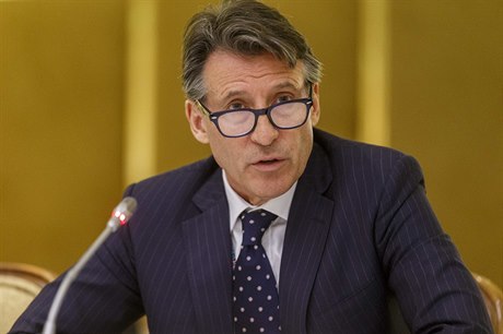 Prezident IAAF Sebastian Coe.