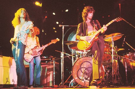 Led Zeppelin v dobách nejvtí slávy.