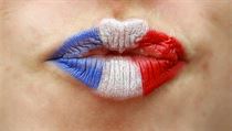 Francouzsk polibek na vod fotbalovho Eura.