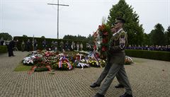 V Lidicích na Kladensku se 11. �ervna konala pietní vzpomínka k 74. výro�í...