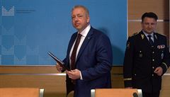 Ministr vnitra Milan Chovanec a policejní prezident Tomá Tuhý se vyjádili k...