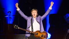 Paul McCartney vystoupil v Česku.
