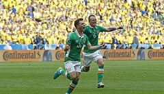 Irsko - Švédsko 1:1, aktivnější ostrovany připravil o výhru vlastní gól