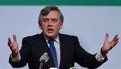 Britský expremiér Gordon Brown.