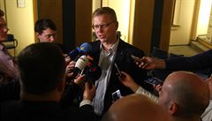 Pavel B�lobrádek (KDU-�SL) p�ed ú�adem vlády po jednání bezpe�nostní rady státu