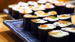 Nejlep sushi je erstv a akort do pusy