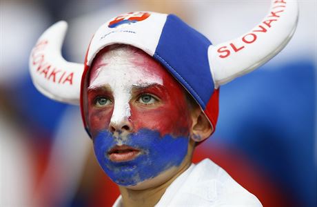 Slovensko vs. Anglie (fanouek Slovenska).