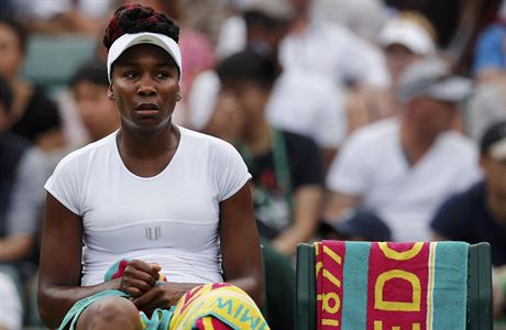 Venus Williamsov na Wimbledonu 2016.