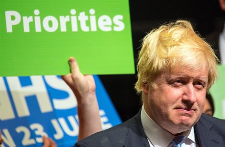 Bval starosta Londna Boris Johnson je hlasitm stoupencem odchodu Britnie z...