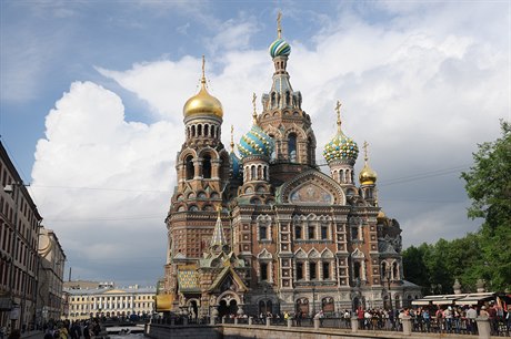 Chrám vzkříšení Krista v Petrohradě (Rusko)