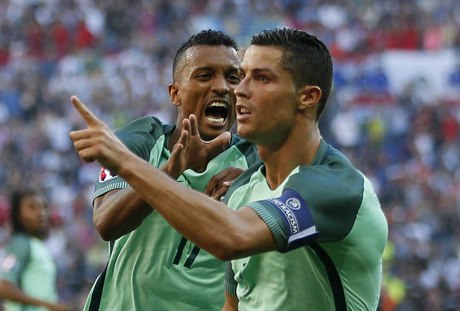 Z letoního titulu se radovaly i portugalské hvzdy Nani a Ronaldo