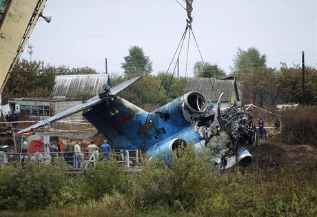 Trosky letounu Jak-42