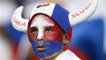 Slovensko vs. Anglie (fanoušek Slovenska).