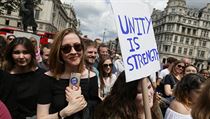 Pedevm mlad Britov protestuj proti vsledku referenda