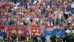 Chorvatsko vs. panlsko (fanouci Chorvatska).