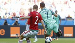 Maarsko vs. Portugalsko (první gól Ronalda).