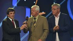 Zlatá hokejka 2016: Bohuslav astný, Milan Chalupa a Bohuslav Ebermann