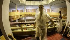 D�lníci nyní objekt vysou�ejí a p�ipravují na rekonstrukci.