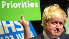 Bývalý starosta Londýna Boris Johnson je hlasitým stoupencem odchodu Británie z...