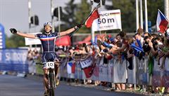 Francouzi slaví na MS v horských kolech dalí titul.