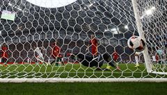 Polsko vs. Portugalsko (Lewandowskiho gól).
