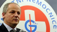 Ministr zdravotnictví Svatopluk Němeček odvolal ředitele Fakultní nemocnice v...