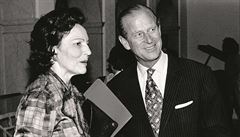 Sonja Baová a manel britské královny princ Phillip