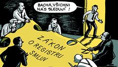 Rekonstrukce státu představila komiks Odtemnění, jehož autorkou je Lucie Lomová.