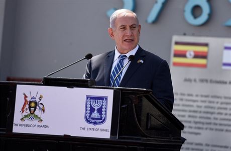 Izraelský premiér Netanjahu.