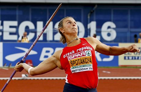 Barbora potáková ve finále otpu na ME v Amsterdamu.