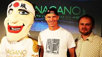 Dominik Haek a Pavel Sadlek pedstavili projekt animovanho filmu Nagano.