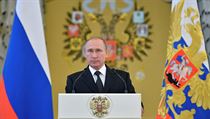 Vldce Kremlu. Rusk prezident Vladimir Putin.