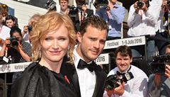 Irský herec Jamie Dornan a hereka Aa Geislerová