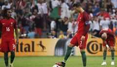 Polsko vs. Portugalsko (Renato Sanches a Ronaldo).