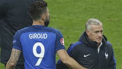 Francie vs. Island (Giroud a Deschamps).