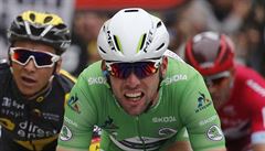 Dojezd 3. etapy Tour 2016 - Cavendish.