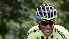 Alberto Contador ve tetí etap Tour de France 2016.