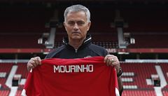 Jose Mourinho v Manchesteru United.