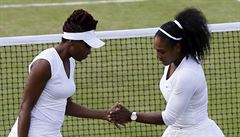 Venus a Serena Williamsovy na Wimbledonu.