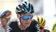 Chris Froome v cíli 6. etapy Tour de France.