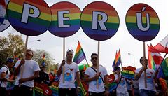 Gay pride parade se konal i v Lim.