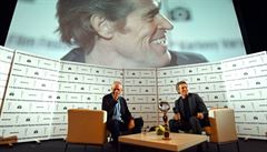 Americký herec Willem Dafoe se 2. ervence zúastnil v rámci Mezinárodního...