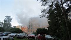 V Brně hořel dům pro seniory. Devět lidí skončilo v nemocnici