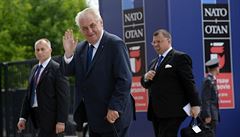 Na summitu NATO ve Varšavě jednal Zeman i s afghánským prezidentem