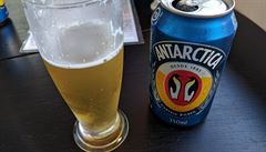 Brazilské pivo Antarctica vyjde zhruba na 40 korun, echm ale pravdpodobn...