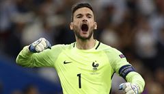 Francouzský gólman Hugo Lloris