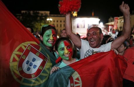 Radost portugalských fanouk.