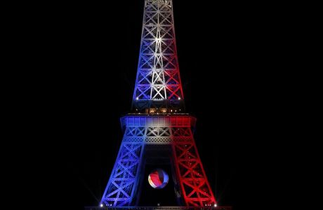 Eiffelova v bhem finle Eura.