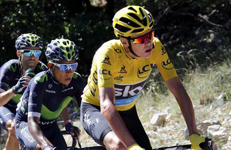 Zleva: Valverde, Quintana a Froome.