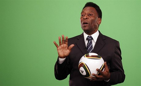 Legendární Pelé, vlastním jménem Edson Arantes do Nascimento